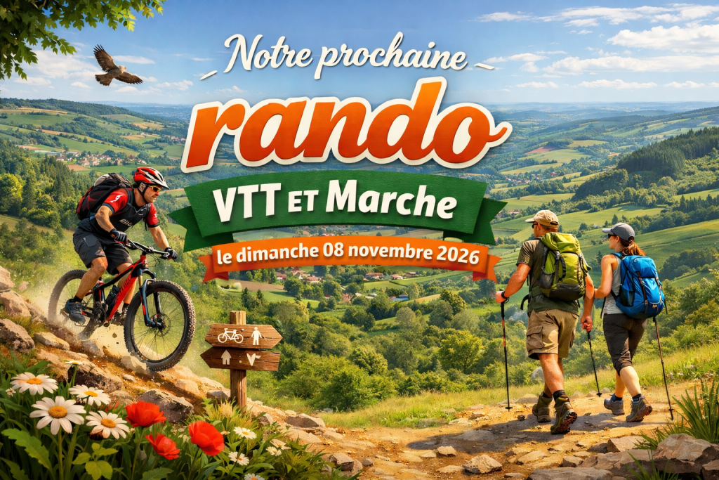 rando vtt et marche montagny 69700